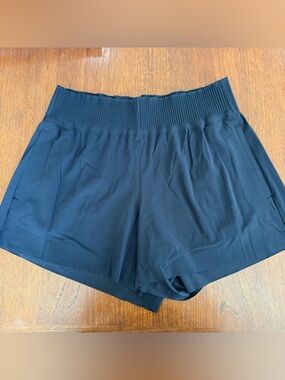 Athleta Black Cosmic Flutter Shorts